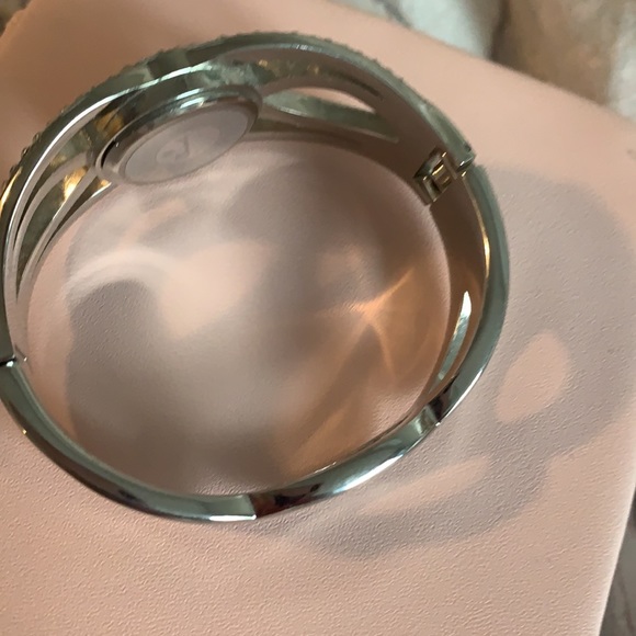 Asiroch quartz watch silver with rhinestones - Picture 4 of 4